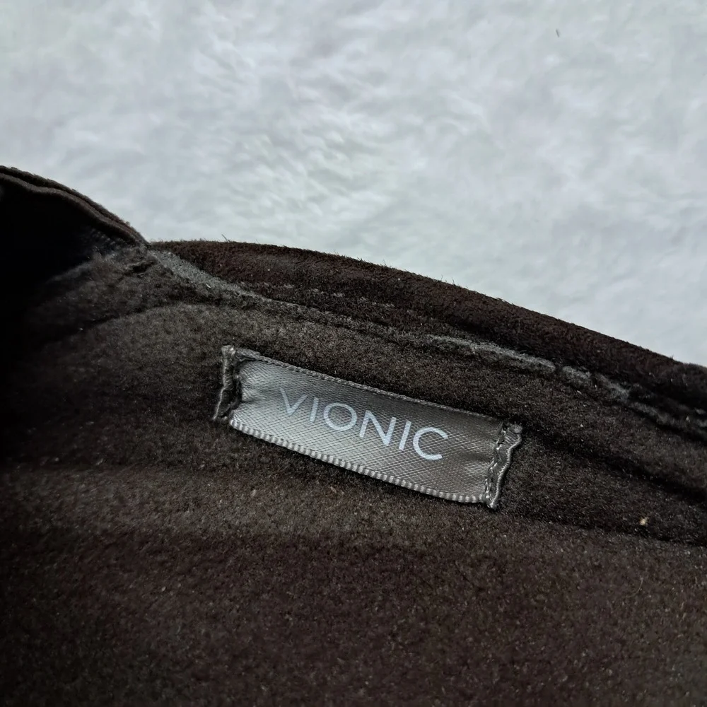 Vionic Unwind Slipper Shoes Men's 11.5‎ Brown Chocolate Slip On Comfort House